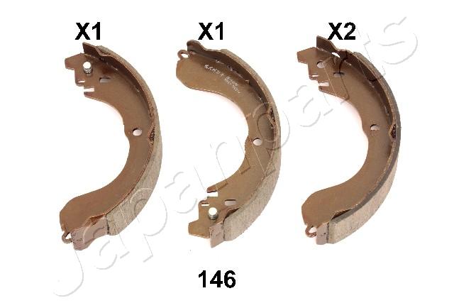 Комплект тормозных колодок   GF-146AF   JAPANPARTS