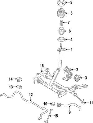 Амортизатор   31 31 6 873 798   BMW