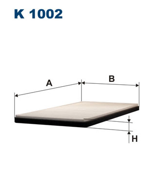 Фільтр, повітря у салоні   K 1002   FILTRON