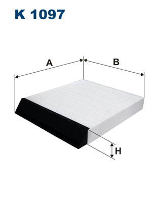 Фильтр, воздух во внутренном пространстве   K 1097   FILTRON