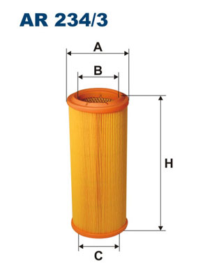 Повітряний фільтр   AR 234/3   FILTRON