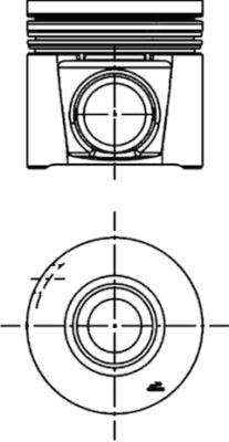 Поршень   40285620   KOLBENSCHMIDT