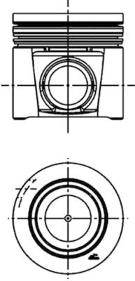 Поршень   40286600   KOLBENSCHMIDT