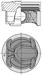 Поршень   40315600   KOLBENSCHMIDT