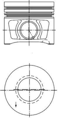 Поршень   40387620   KOLBENSCHMIDT