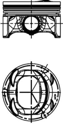 Поршень   40477610   KOLBENSCHMIDT