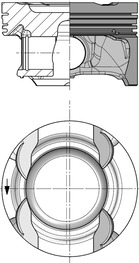 Поршень   40853600   KOLBENSCHMIDT