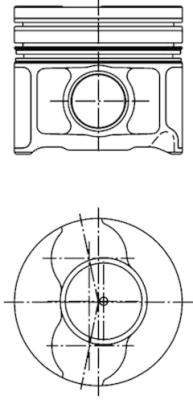 Поршень   41795600   KOLBENSCHMIDT