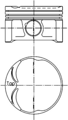 Поршень   94629611   KOLBENSCHMIDT