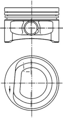 Поршень   99452600   KOLBENSCHMIDT