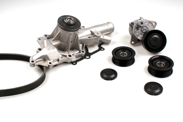 Водяний насос+ комплект поліклинових ременів, HEPU PK15380 Водяний насос+ комплект поліклинових ременів, HEPU PK15380