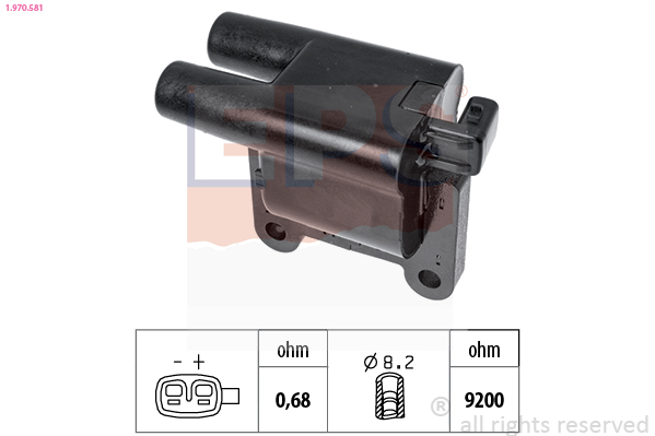 Катушка зажигания   1.970.581   EPS