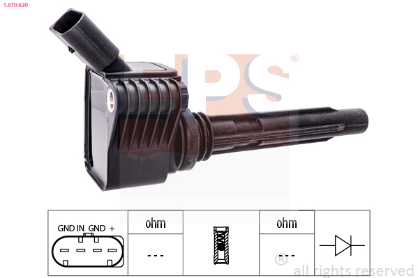 Катушка зажигания   1.970.630   EPS