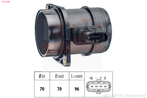 Расходомер воздуха   1.991.299   EPS