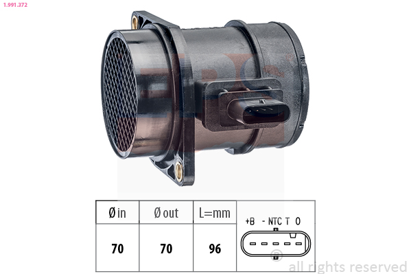 Расходомер воздуха   1.991.372   EPS