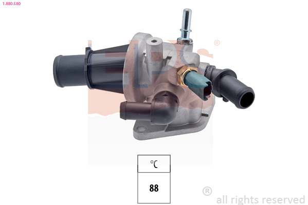 Термостат, охолоджувальна рідина   1.880.580   EPS