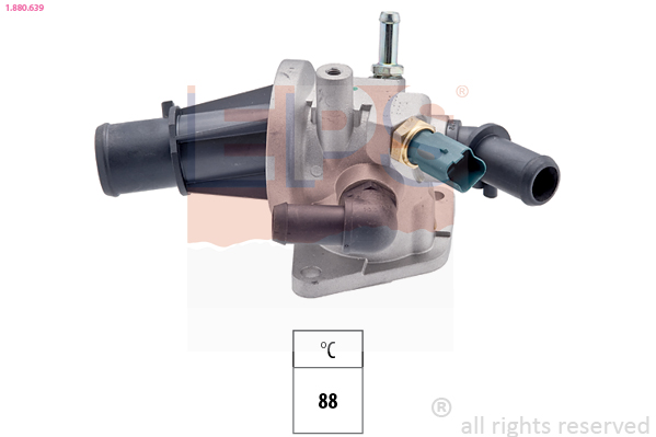 Термостат, охолоджувальна рідина   1.880.639   EPS