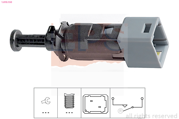 Перемикач стоп-сигналу   1.810.150   EPS