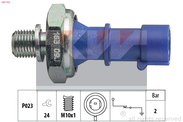 Датчик давления масла   500 163   KW