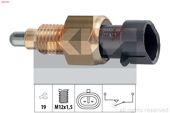 Перемикач, ліхтар заднього ходу   560 073   KW