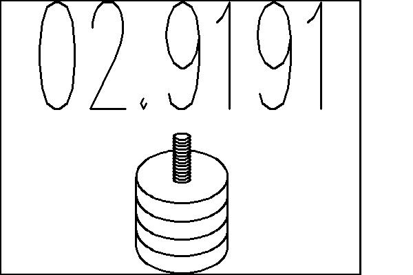 Буфер, глушитель   02.9191   MTS