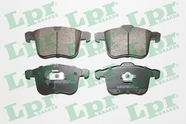 Комплект тормозных колодок, дисковый тормоз   05P1244   LPR