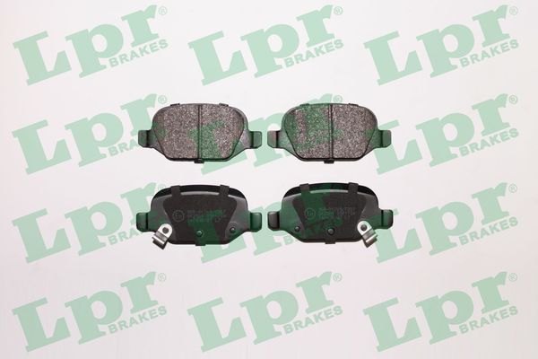 Комплект гальмівних накладок, дискове гальмо   05P1724   LPR