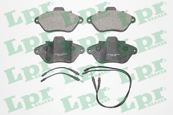 Комплект гальмівних накладок, дискове гальмо, LPR 05P583 Комплект гальмівних накладок, дискове гальмо, LPR 05P583