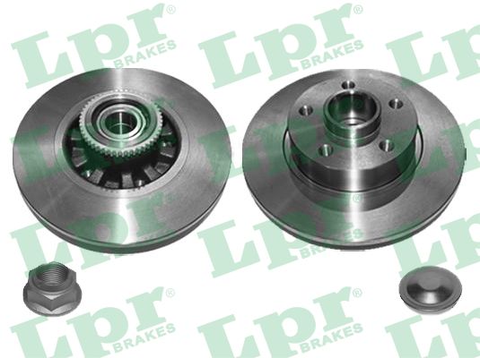Гальмівний диск, LPR R1072PCA Гальмівний диск, LPR R1072PCA