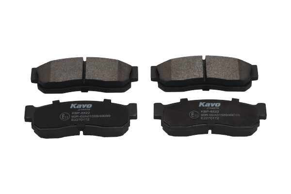 Комплект тормозных колодок, дисковый тормоз   KBP-6522   KAVO PARTS