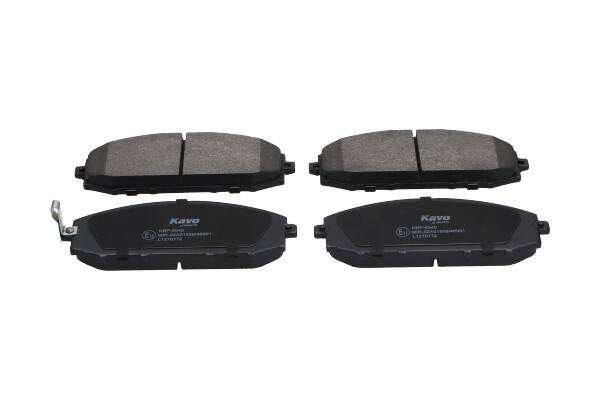 Комплект гальмівних накладок, дискове гальмо, KAVO PARTS KBP-6540 Комплект гальмівних накладок, дискове гальмо, KAVO PARTS KBP-6540