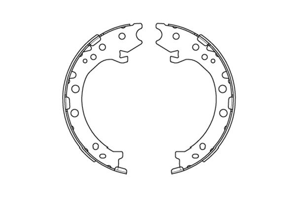 Комплект тормозных колодок   KBS-2903   KAVO PARTS