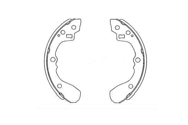 Комплект тормозных колодок   KBS-4407   KAVO PARTS