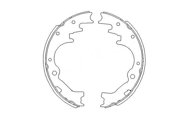 Комплект тормозных колодок   KBS-5403   KAVO PARTS