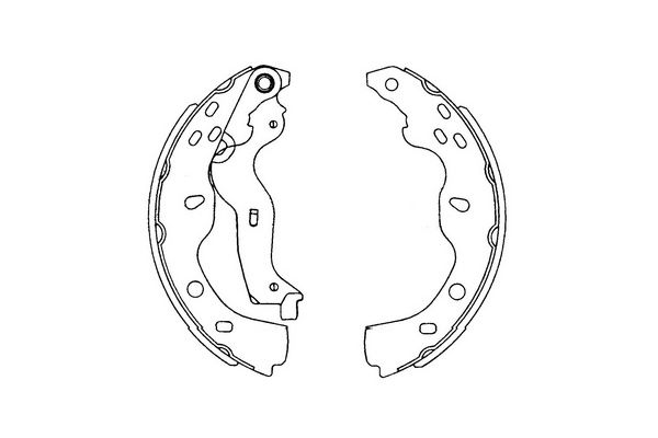 Комплект тормозных колодок   KBS-8914   KAVO PARTS