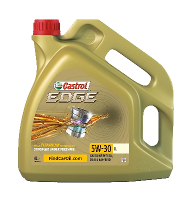 Моторное масло CASTROL EDGE Titanium LL 5W-30 4 л, 15668E