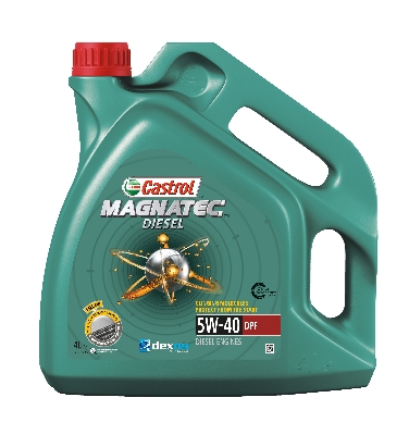 Моторное масло CASTROL Magnatec Diesel DPF 5W-40 4 л, 15C4AA