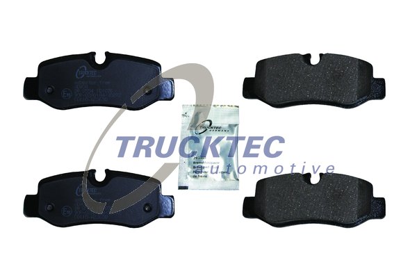 Комплект тормозных колодок, дисковый тормоз   02.35.517   TRUCKTEC AUTOMOTIVE