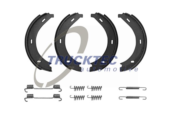 Комплект тормозных колодок, стояночная тормозная система   02.35.046   TRUCKTEC AUTOMOTIVE