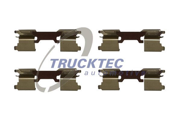 Комплект приладдя, накладка дискового гальма   02.35.292   TRUCKTEC AUTOMOTIVE