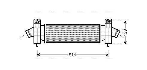 Интеркулер   FDA4341   AVA QUALITY COOLING