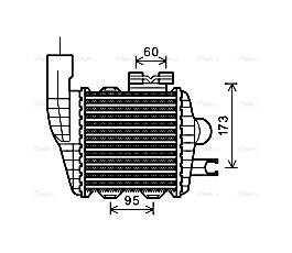 Интеркулер   HY4226   AVA QUALITY COOLING