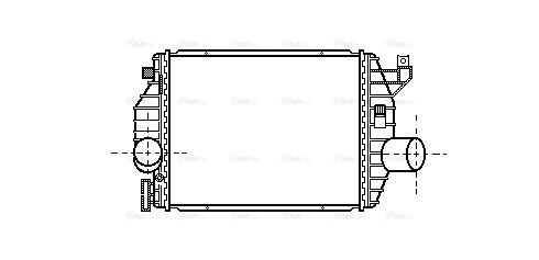 Интеркулер   MS4223   AVA QUALITY COOLING