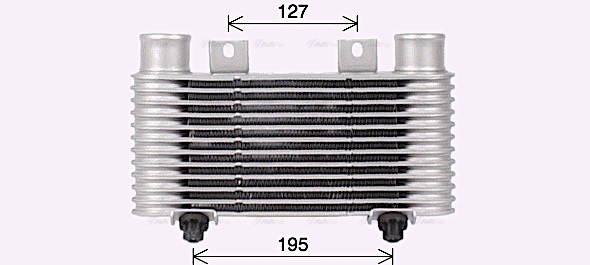 Интеркулер   MZ4239   AVA QUALITY COOLING