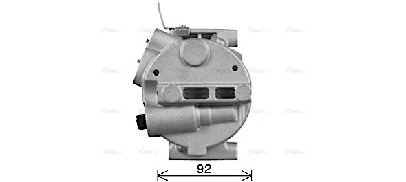 Компресор, система кондиціонування повітря HYAK498 AVA QUALITY COOLING #2