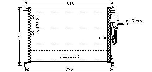 Конденсатор, кондиционер   AI5301   AVA QUALITY COOLING
