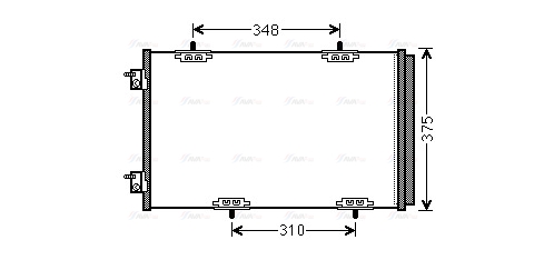 Конденсатор, кондиционер   CN5290D   AVA QUALITY COOLING