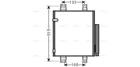 Конденсатор, система кондиціонування повітря   DU5062D   AVA QUALITY COOLING