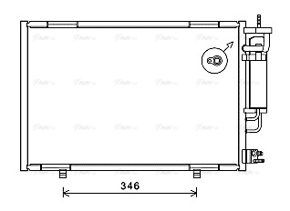 Конденсатор, кондиционер   FD5490D   AVA QUALITY COOLING