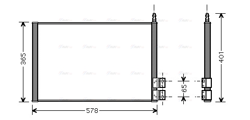 Конденсатор, кондиционер   FDA5328   AVA QUALITY COOLING